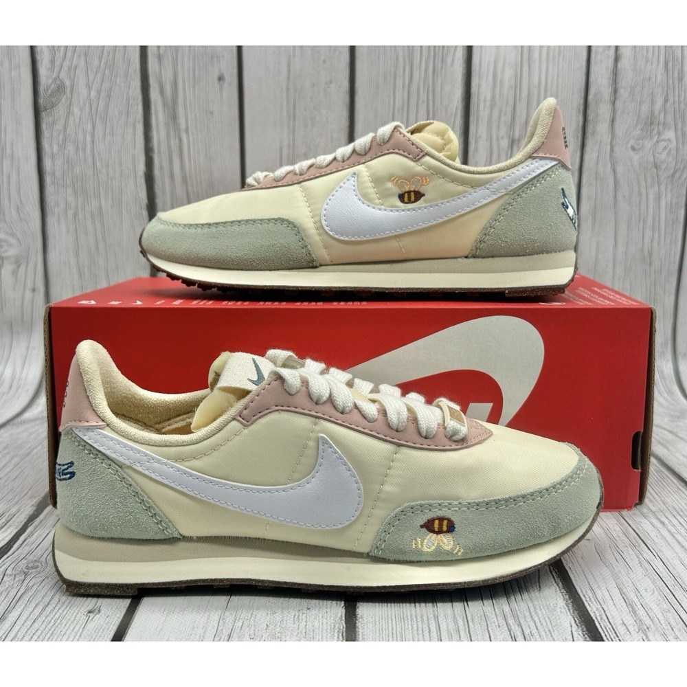 Nike Women's Waffle Trainer 2 Cork Yellow Size 5 / Men's Size 3.5 DM7188-717